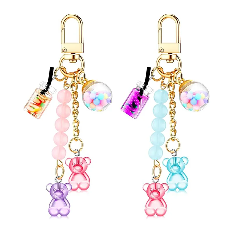 Akryylimateriaalista avaimenperä